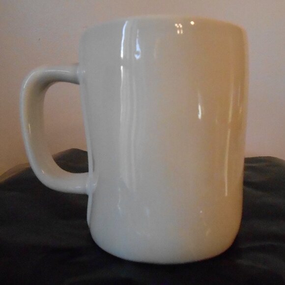 Super Mom White Mug - Rae Dunn Artisan Collection by Magenta 4.75"T - Picture 2 of 4